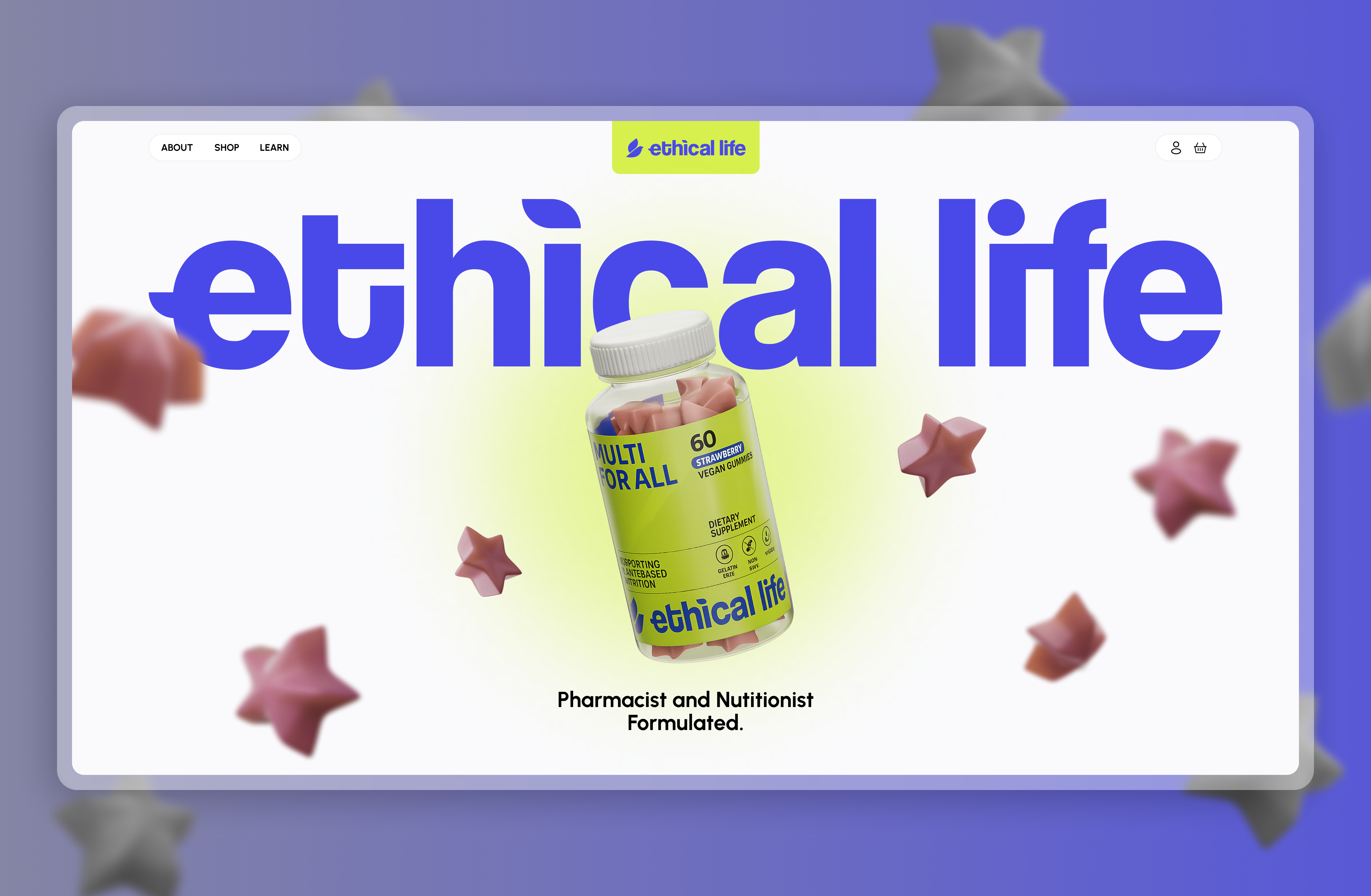 Example of Landing Page UI & Development