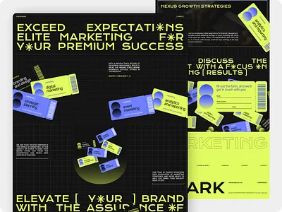 MASHARK | MARKETING AGENCY LANDING PAGE DESIGN branding corporate website graphic design landing landing page logo marketing marketing agency marketing agency website ui uiux ux web web design