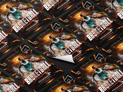 BASKETBALL TOURNAMENT FLYER DESIGN ball basketball basketball fleyr basketball tournament basketball tournament flyer flyer design flyer tempalte graphic design idealgraphics3 nba sports flyer tournament flyer