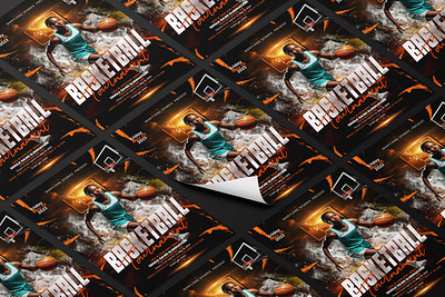 BASKETBALL TOURNAMENT FLYER DESIGN ball basketball basketball fleyr basketball tournament basketball tournament flyer flyer design flyer tempalte graphic design idealgraphics3 nba sports flyer tournament flyer