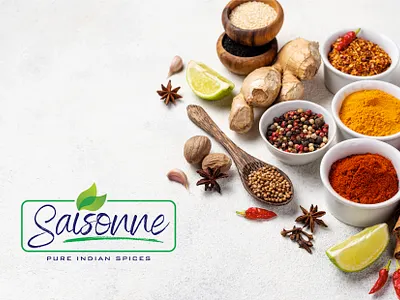 Saisonne – Where Spice Meets Sophistication advertising brand identity branding digital marketing graphic design logo logo design visual identity