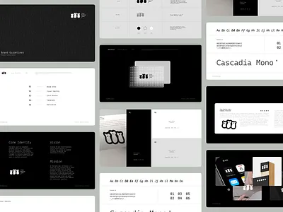 Tres Rattus Labs — Minimalist Brand Guidelines black brand brand book branding branding guideline clean design graphic design gsm illustration lab logo minimalist mouse rat research science transparant visual identity white