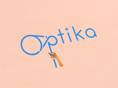 Optika studio 2019 archive binoculars blue branding glass hand illusion logo logodesign logotype old optika rose studio telescope text logo textured trendy
