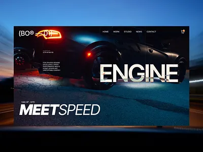 Car Event Landing Page app design bold design car car design car event car landing page car racing car website design design event hr rumen landing page landing page design landingpage mobile app sports ux web design website website design