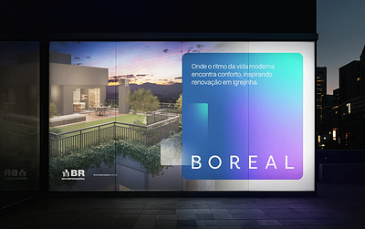 Boreal | Brand Identity 3d animation branding design download free freebie graphic design illustration logo mockup mockup cloud mockupcloud motion graphics ui