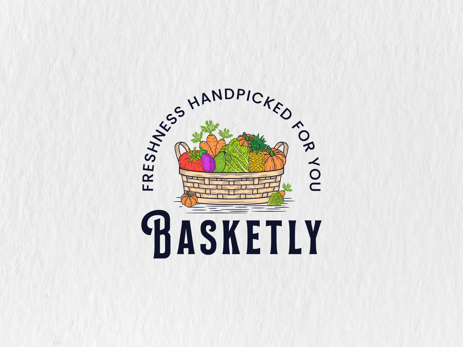 Grocery store logo design farm fresh produce fresh produce brand freshness graphic design grocery grocery store grocery store logo logo logo design logo designer store logo vegetable vegetable business