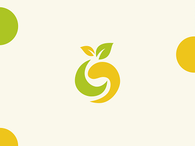 Fruit Logo branding custom logo design fresh fruit logo fruit logo fruits logo graphic design leaf logo logo logo design minimalist logo natural fruit logo natural logo orange logo