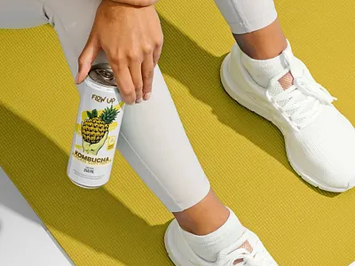 Flow Up Brand Identity 3d animation branding design download free freebie graphic design illustration logo mockup mockup cloud mockupcloud motion graphics ui