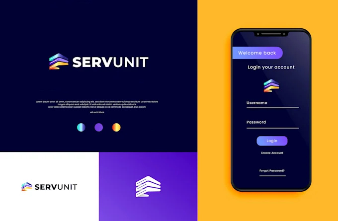 Example of Saa S Startup Tech Software Business Logo