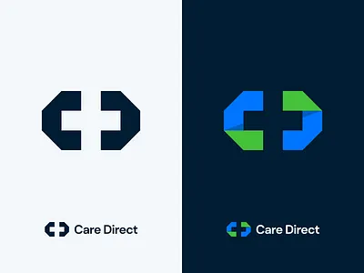 Care Direct Logo Exploration brand itentity branding design graphic design health healthcare icon illustration logo logo design minimal vector