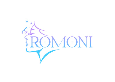 ROMONI_ Logo Design adobe illustrator beauty branding creative design design graphic design logo logo design skin care