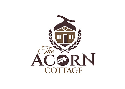 The Acorn Cottage_ Logo Design adobe illustrator branding creative design design graphic design logo logo design the acorn cottage