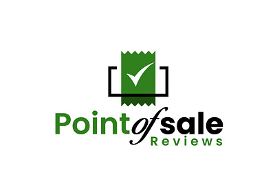 Pointofsale Reviews_ Logo Design adobe illustrator branding creative design design graphic design logo logo design pointofsale reviews reviews sale