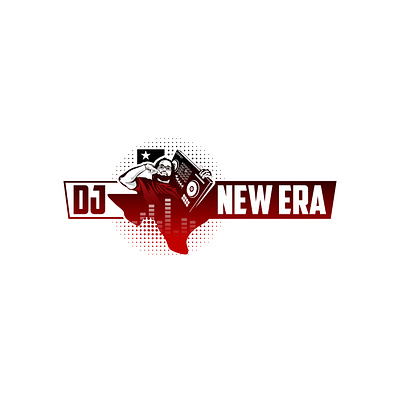 DJ NEW ERA_ Logo Design adobe illustrator branding creative design design dj new era graphic design logo logo design