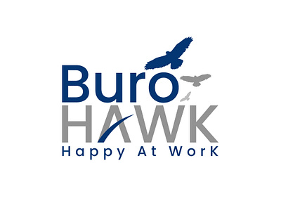 Buro HAWK_ Logo Design adobe illustrator branding buro hawk creative design design graphic design illustration logo logo design