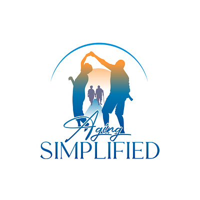 Aging Simplified_ Logo Design adobe illustrator aging simplified branding creative design design graphic design illustration logo logo design
