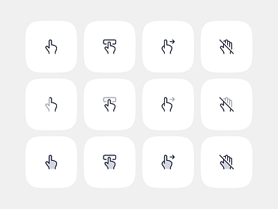 Hand gestures icons | 10K+ figma icon library. do not touch figma icons hugeicons icon icon design icon library icon pack icon set iconography icons illustration swipe touch touch interaction