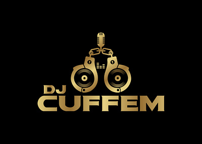 DJ Cuffem_ Logo Design adobe illustrator branding creative design design dj dj cuffem graphic design logo logo design