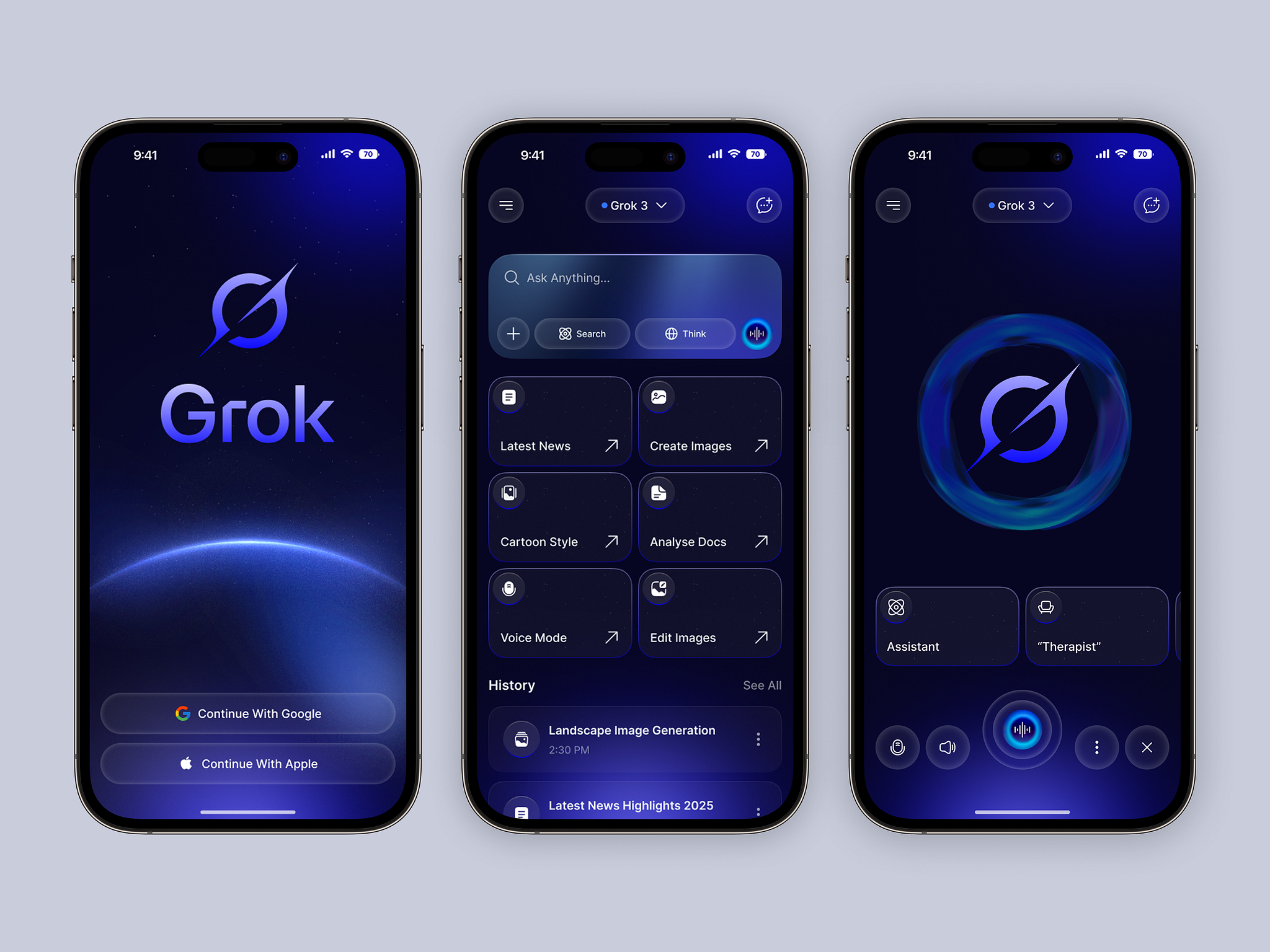 Grok AI mobile App Redesign by UI Tapu on Dribbble