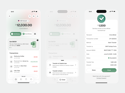 Finance - Mobile App apps b2b b2c bank credit finance interface mobile payment product design saas uidesign uiux wallet wealth