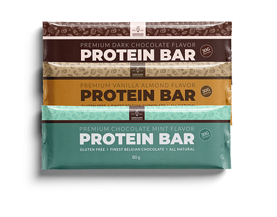 Protein Bar Packaging Design adobe illustrator advertising brand brand identity branding design designs food packaging design graphic design illustration logo marketing packaging packaging design print print design protein bar protein bar packaging design