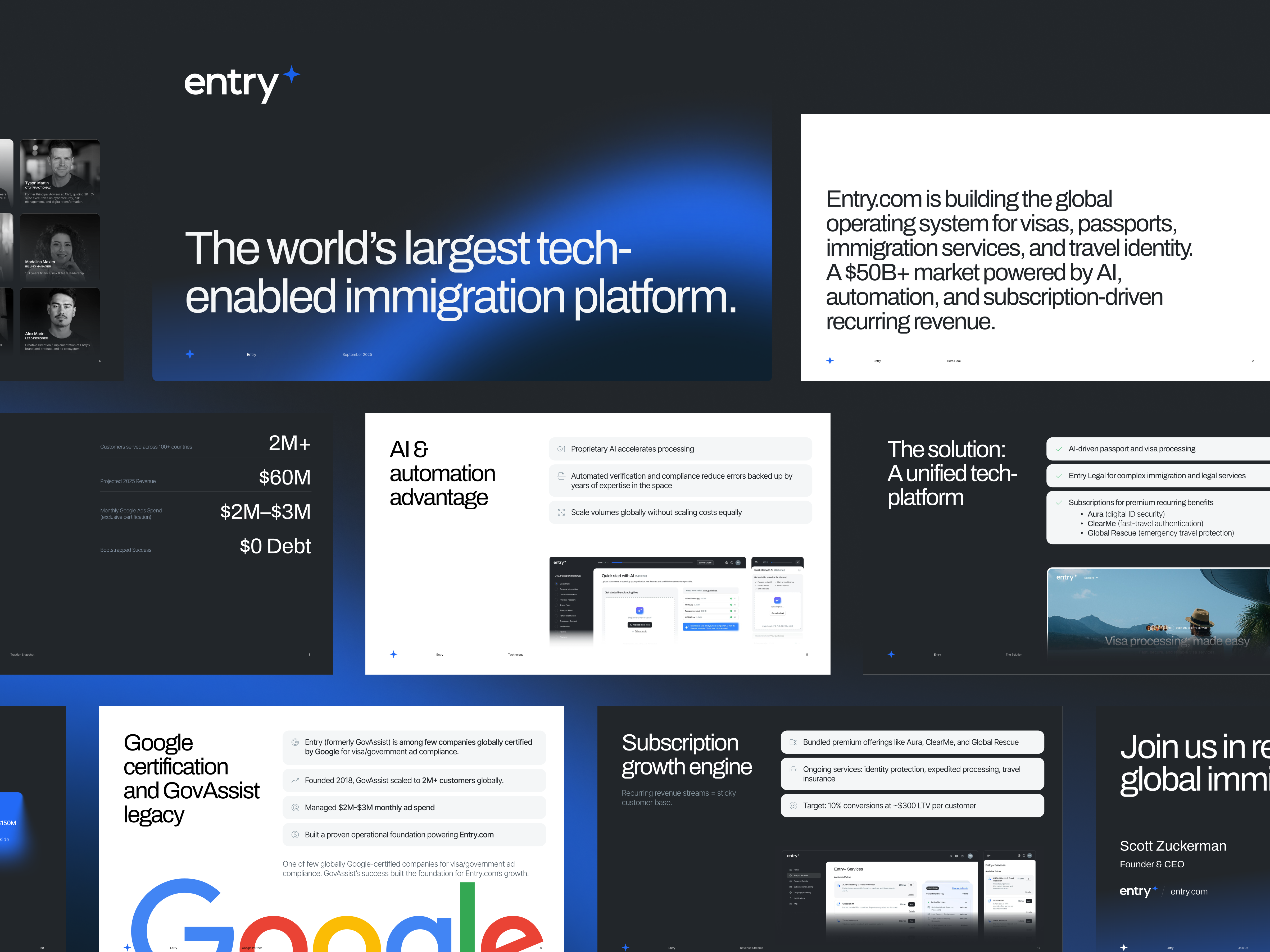 entry - Pitch Deck deck design graphic design logo pitch presentation slides typography web