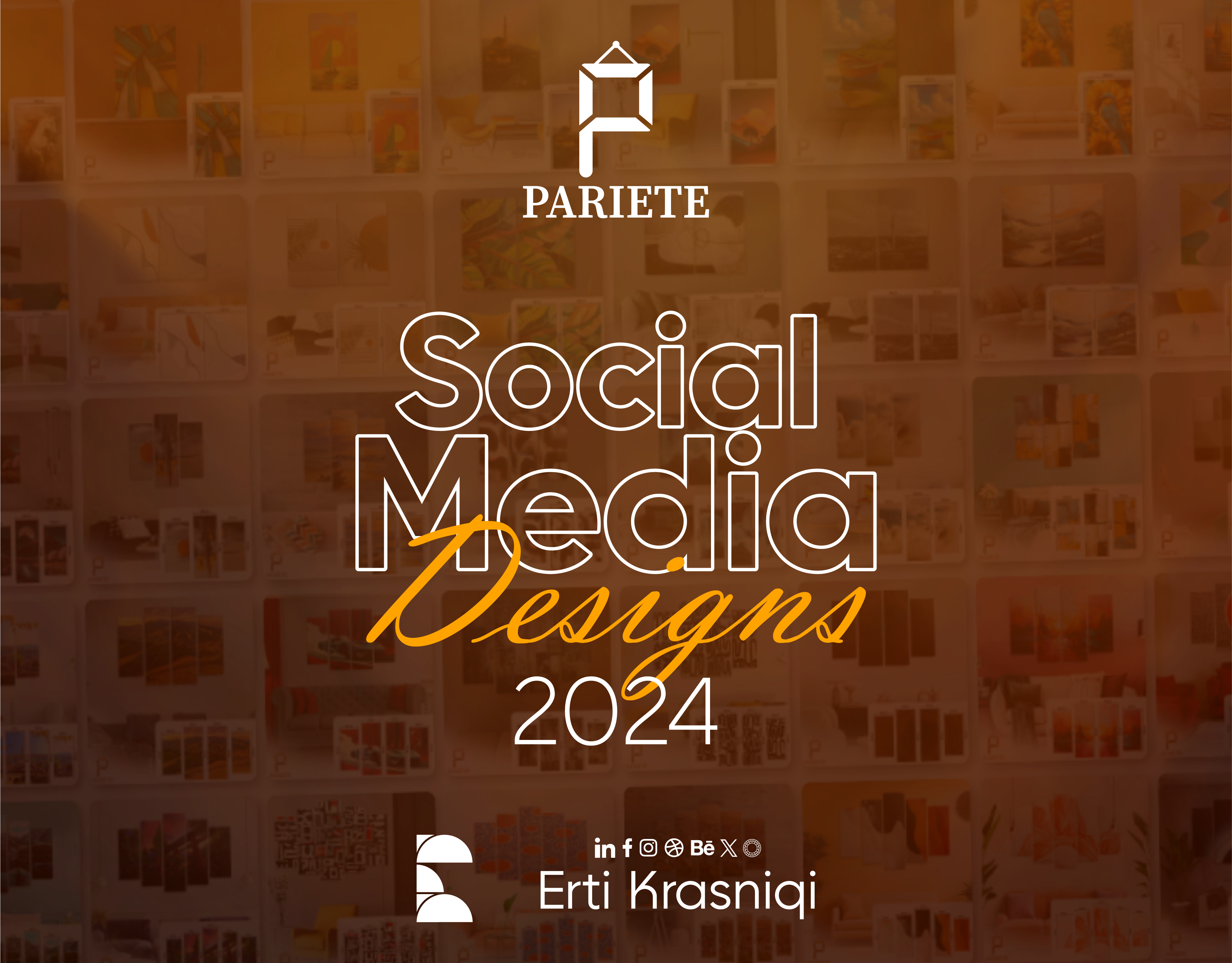 Pariete Social Media Design's | 2024© design erti krasniqi ertikrasniqi graphic design instagram media post mediapost social media socialmedia posts