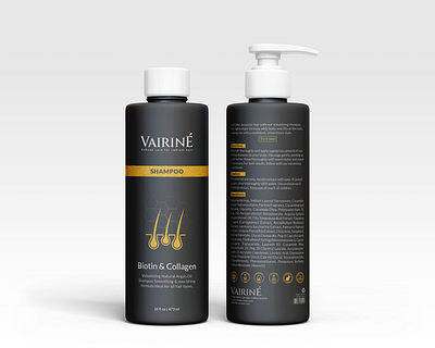 Shampoo Packaging Design adobe illustrator advertising brand brand identity branding cosmetic design designs graphic design illustration logo marketing packaging packaging design print shampoo shampoo packaging design