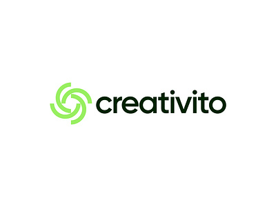 Creativito; Software for Creative Peoples 2d branding clean creative creativity design flat flower logo graphic design green icon letter c lettermark logo design mark minimal nature negative space logo symbol vector