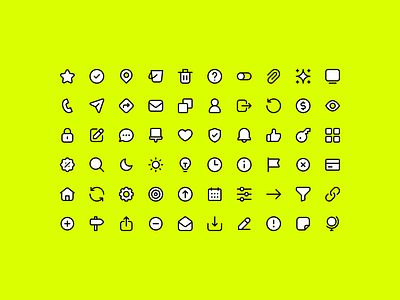 Round icons design icon icons illustration minimal minimalism minimalist round ui vector