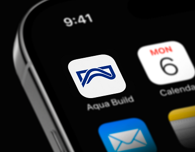 Aqua Build | Branding branding erti krasniqi graphic design identity kosovo logo logodesign trending