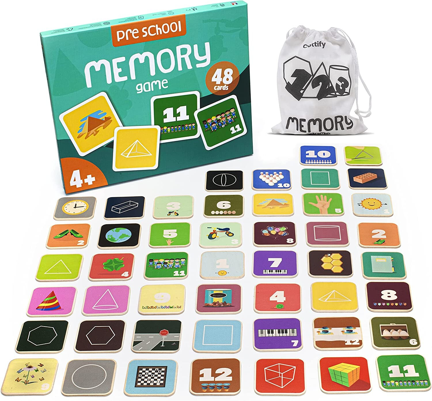Cottife memory game design 2d illustration artist boardgame branding character design gamedesign graphicdesign iconography illustration kidsdesign layout logo packagingdesign prepress printdesign visualidentity