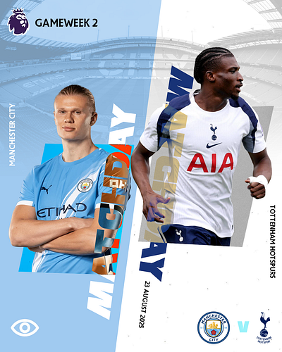 Gameweek 2. #graphicdesign #visualsbybf branding design graphic design