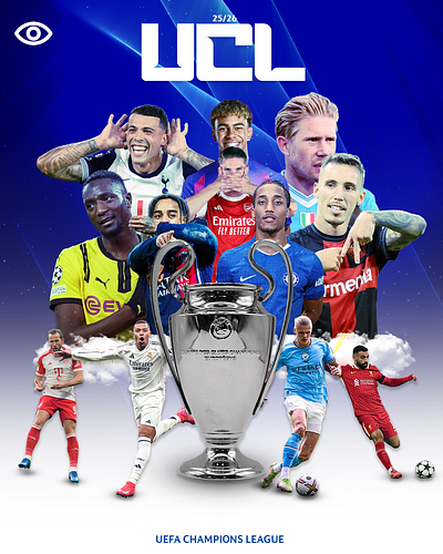 UCL 26. #graphicdesign #visualsbybf branding design graphic design