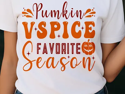 Pumkin T-shirt Design branding costom design creative design graphic design illustration logo pumpkin 🎃 vector