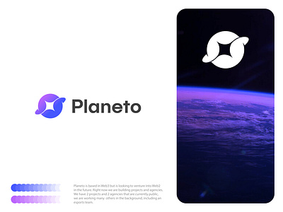 Planet tech logo design branding circle earth galaxy identity logo logo design logotype mark mercury metaverse digital cyber orbit outspace planet space star symbol tech technology