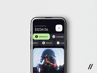Crypto+NFT App android animated animation app blockchain crypto wallet cryptocurrency design graphic design interface ios mobile motion design motion graphics nft marketplace non fungible tokens online purrweb ui ux