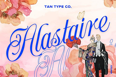 TAN - ALASTAIRE DISPLAY FONT bold branding classy font display typeface fashion font font modern retro romantic font romanticism romantics script script fonts modern serif tan alastaire display font vintage