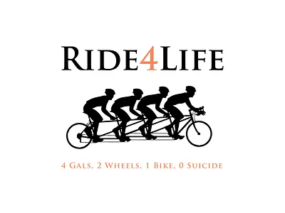 Ride 4 Life Logo sports logo
