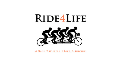 Ride 4 Life Logo sports logo