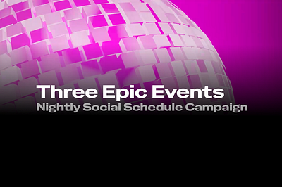 40th Anniversary Social Event Teaser 2d 3d blender branding