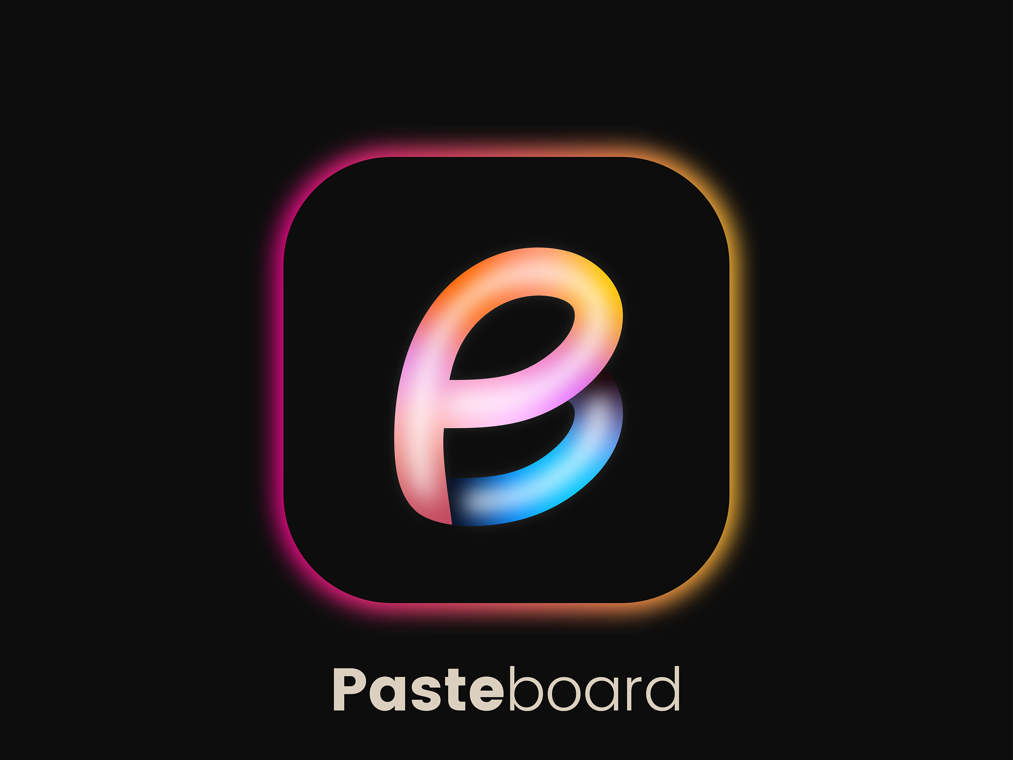 Pasteboard app icon logo by Fahim Khan Brand Designer on Dribbble