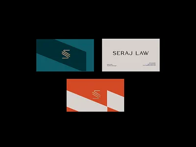 Law Firm Logo Design Brand Identity branding cards design firm geometric gold graphic design icon law logo mark minimal orange s teal
