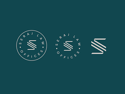 Law Firm Logo Design Brand Identity Set Badges badge branding design firm geometric graphic design icon law logo mark s teal vector