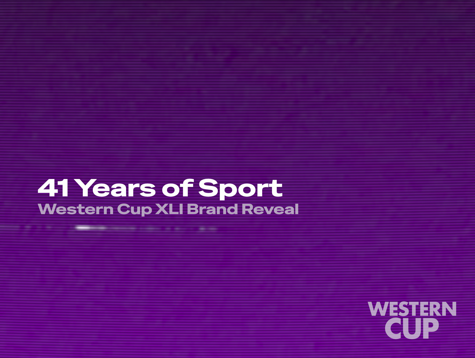 41st Anniversary Brand Reveal branding motion graphics