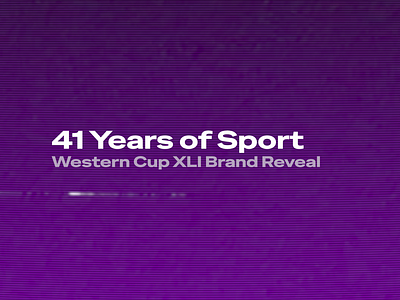 41st Anniversary Brand Reveal branding motion graphics