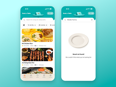 Book a table - Zlurp ai app booking fast food app food app food ordering app icons illustration interface design mobile app mobile design onboarding product product design startup uiux uiux design