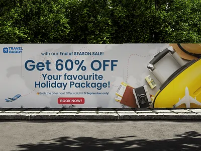 Travel Buddy✈️web banner design ad adobe advertisment banner branding design figma graphic design photoshop sale social media tourism travel ui ui ux user interface web web design website