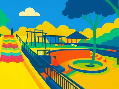 The Nice Park, Indonesia branding design graphic design illustration ui vector visual