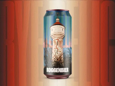 Roggenbier beer beer art beer design beer label branding brewery can craft beer design graphic design illustration label packaging packaging design photoshop vector